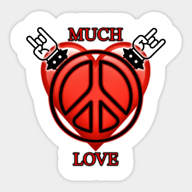 Much Love Sticker by Beastmode9000